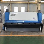 Гидравлическая гильотинная машина для резки 3200 мм x 8 мм с пневматической поддержкой материала